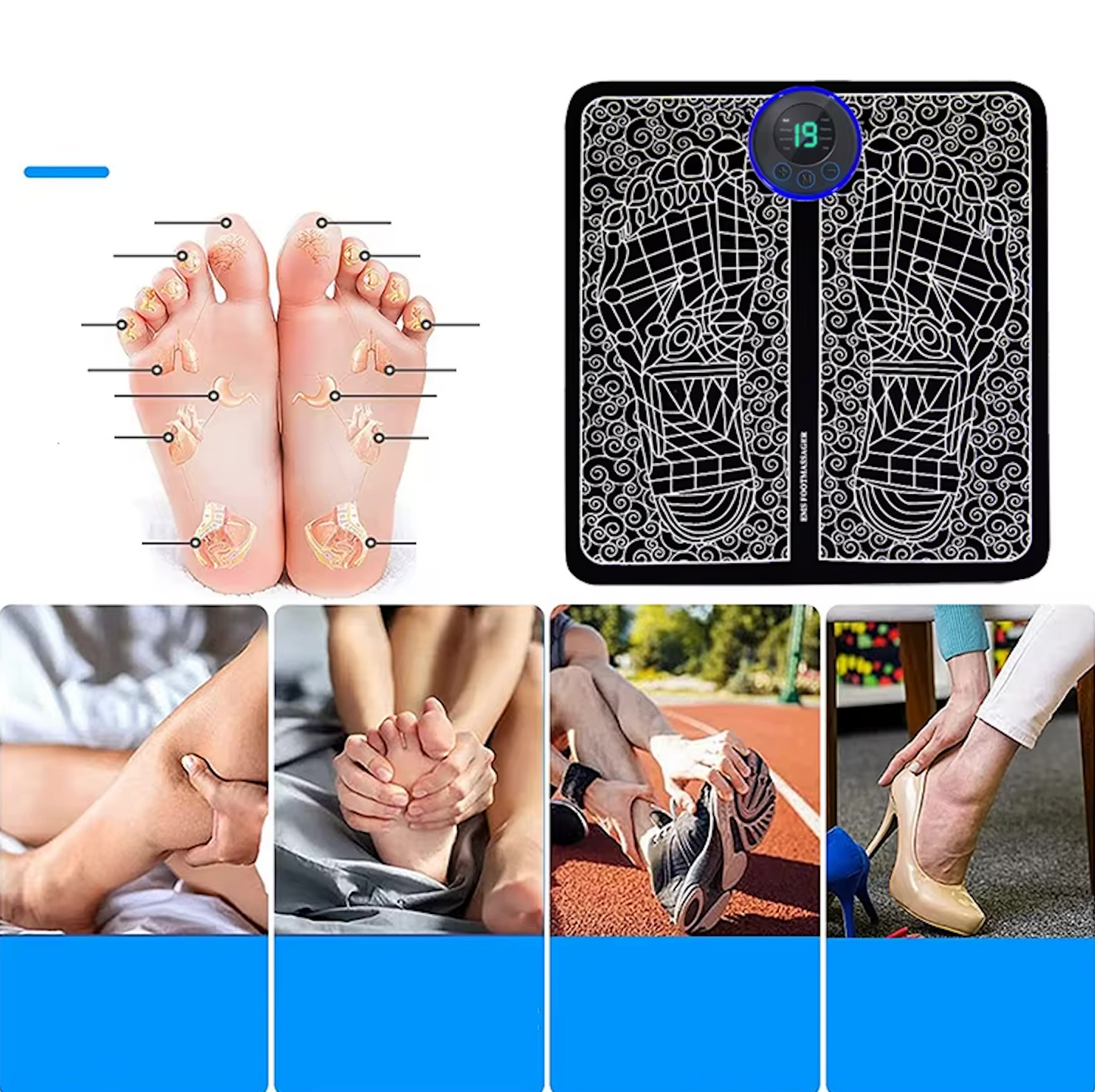 Relieve your foot pain effectively at home 