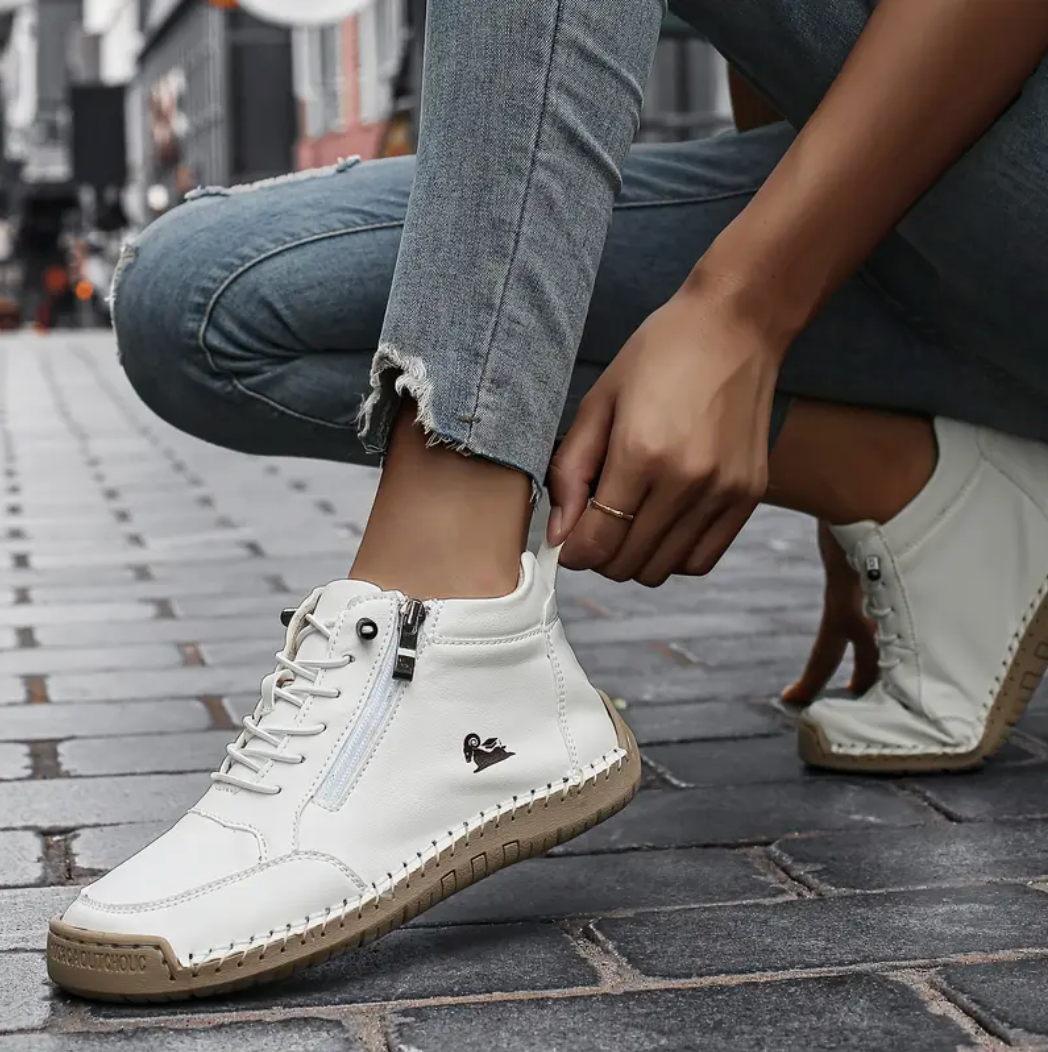 VogaDeck DoubleZip – Sneakers Komfort & Orthopediskt Stöd 