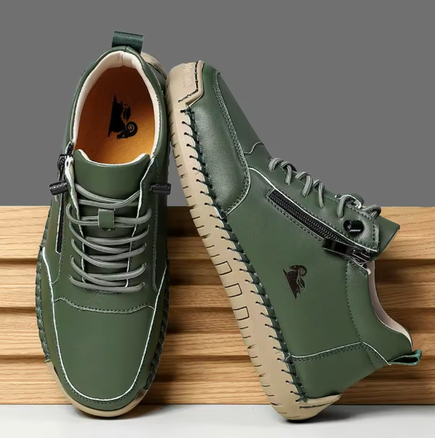 VogaDeck DoubleZip – Sneakers Komfort & Orthopediskt Stöd 